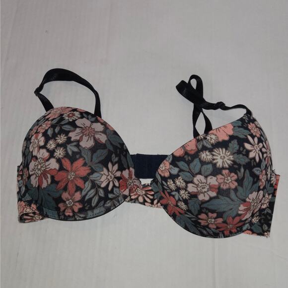 Chinese Laundry Los Angeles 36C Floral Bra Back Closure Padded - Picture 4 of 8